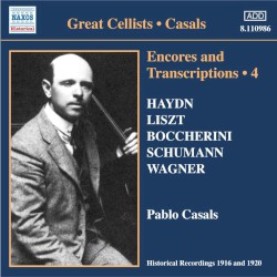 Encores and Transcriptions, Volume 4
