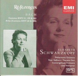 Cantatas BWV 51, 199 & 202. Arias (Cantatas BWV 68 & 208)