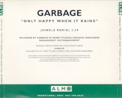 Only Happy When It Rains