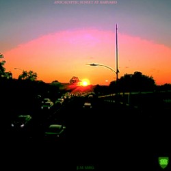 Apocalyptic Sunset At Harvard