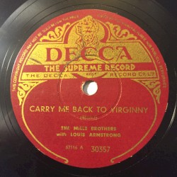 Carry Me Back to Old Virginny / Darling Nelly Gray