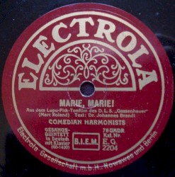 Marie, Marie / Hof-Serenade