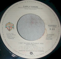 I Get Along Without You Very Well