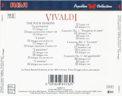 Le quattro stagioni / Three Flute Concertos