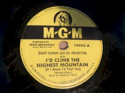 I'd Climb the Highest Mountain / Zig's Mambo