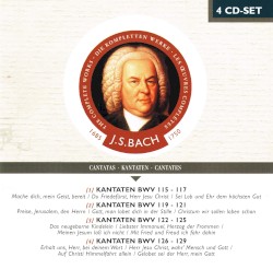 Die kompletten Werke, Volume 10: Kantaten, BWV 115-117, 119-129