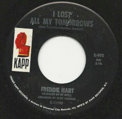 I Lost All My Tomorrows