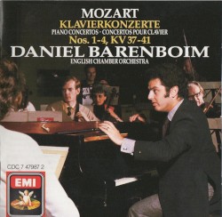 Klavierkonzerte nos. 1-4, KV 37-41