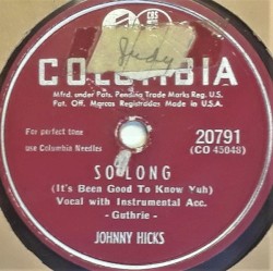 So Long / All My Life