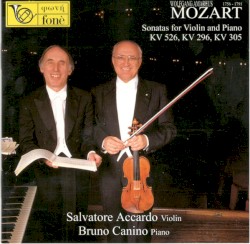 Sonatas for Violin and Piano: KV 526 / KV 296 / KV 305