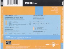 Elgar: Cello Concerto / Priaulx Rainier: Cello Concerto / Rubbra: Cello Sonata