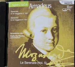 Le Serenate, Vol. 5: Seranata in re maggiore K. 100 / Serenata in re maggiore K. 185