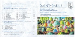 Symphony no. 3 “Organ” / The Carnival of the Animals / Danse macabre / Bacchanale (Samson & Delilah)