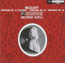 Symphonies nos. 35 "Haffner", 39, 40