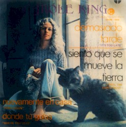 Demasiado Tarde = It’s Too Late