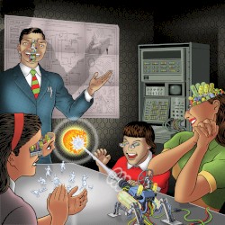 Flash Freezing the Sun