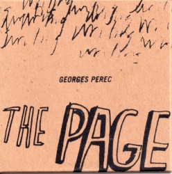 Georges Perec: The Page