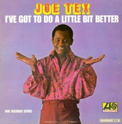 I've Got to Do a Little Bit Better