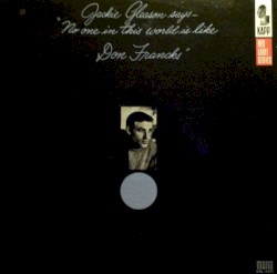 No One in This World Is Like Don Francks