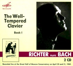 Richter Plays Bach: The Well-Tempered Clavier, Book I