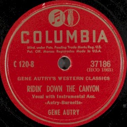 Twilight on the Trail / Ridin' Down the Canyon