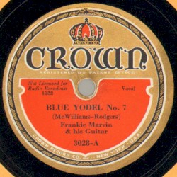 Blue Yodel No. 7 / Yodelling Cowboy