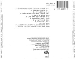 Parade: Music From the Motion Picture Under the Cherry Moon