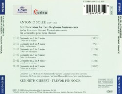 Six Concertos for Two Keyboard Instruments