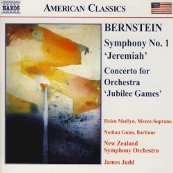 Symphony no. 1 "Jeremiah" / Concerto for Orchestra "Jubilee Games"