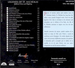 Legends of St. Nicholas - Medieval Chant and Polyphony