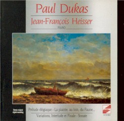 Prélude elégiaque / La Plaint, au loin, du faune... / Variations, interlude et finale / Sonate