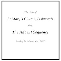 Advent Sequence 2010