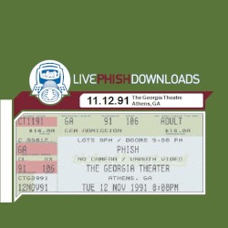 1991-11-12: The Georgia Theatre, Athens, GA, USA