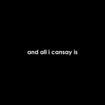 and all i can say is