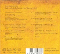 Italienische Liebeskantaten und Kammermusik
