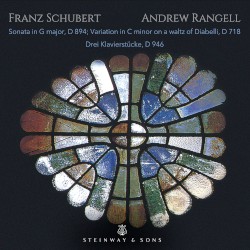Sonata in G major, D 894 / Variation in C minor on a Waltz of Diabello, D 718 / Drei Klavierstücke, D 946