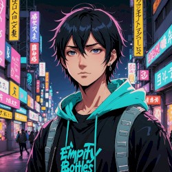 Empty Bottles And Neon Lights