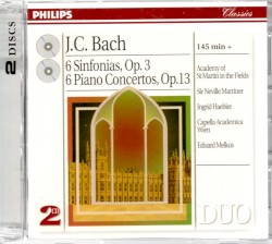6 Sinfonias, op. 3 & 6 Piano Concertos op. 13