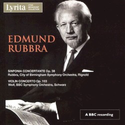 Sinfonia Concertante, op. 38 / Violin Concerto, op. 103