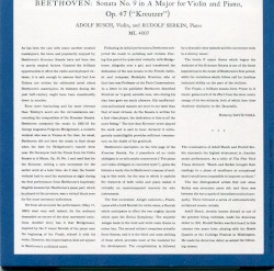 Sonata no. 9 in A major for Violin and Piano, op. 47