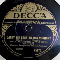 Carry Me Back to Old Virginny / Darling Nelly Gray