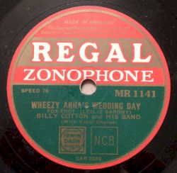 Without That Certain Thing / Wheezy Anna's Wedding Day