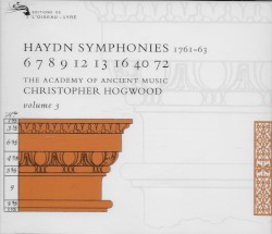 Symphonies, Volume 3: 6, 7, 8, 9, 12, 13, 16, 40, 72