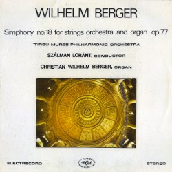 Symphony no. 18 for Strings Orchestra and Organ, op. 77