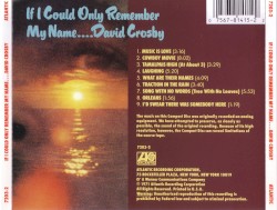If I Could Only Remember My Name