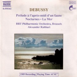 Prélude à lʼaprès-midi dʼun faune / Nocturnes / La Mer