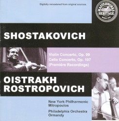 Violin Concerto, op. 99 / Cello Concerto, op. 107