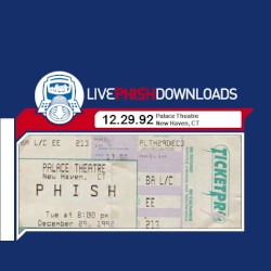 1992-12-29: Palace Theatre, New Haven, CT, USA