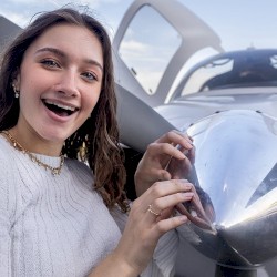 I Did ASMR While Flying an Airplane!