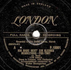 Ich habe heut' ein kleines Rendez-vous